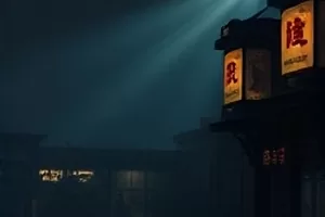 第七次日落剧照,天台视角下橙紫色晚霞铺满城市天际线